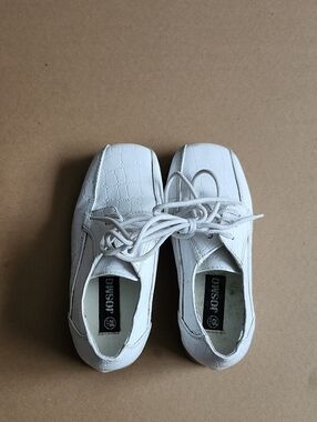 Josmo White Kids Dress Lace-Up Shoes